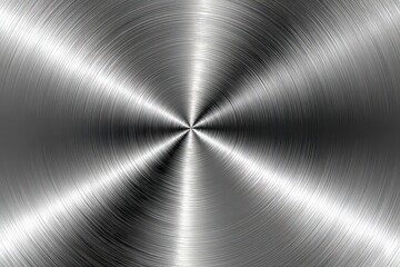 Wall Mural - Abstract Radial Metallic Design