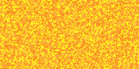 Wall Mural - illustration polygon yellow and orange background elements.