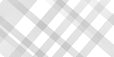 Wall Mural - minimalist seamless pattern features a grid and striped line. white technology hi-tech futuristic di