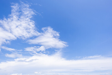 Wall Mural - clear blue sky background,clouds with background, blue sky background with tiny clouds. white fluffy