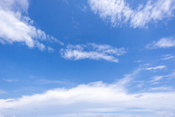 Wall Mural - clear blue sky background,clouds with background, blue sky background with tiny clouds. white fluffy