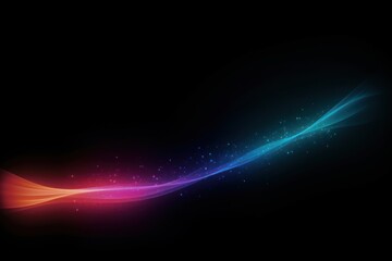 Wall Mural - rainbow glow effect flare backgrounds light night.