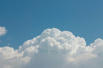 Wall Mural - clouds serving as a background