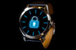 © Azmanrazak - Secure Digital Watch, Cybersecurity Concept, Smart Technology, Lock Symbol on Screen, Modern Design, Privacy Protection, Timepiece Innovation