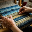 © lukmanul - Weaving Textile Art on a Loom