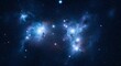 © RAMS - Stunning Cosmic Nebula Displaying Brilliant Colors and Stars in the Night Sky Over a Mysterious Galaxy