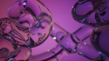 purple water drops background