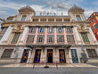 Nice, France: Nice Municipal Theater entrance facade. Nice Opera House