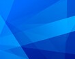 © Wisnu - Abstract blue geometric background with overlapping shapes and modern design