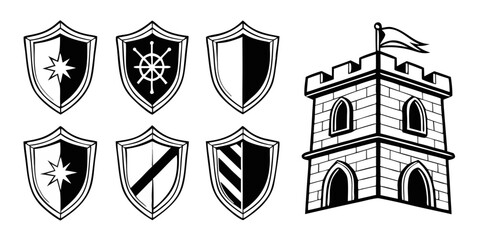 heraldic coat of arms of france