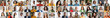 © Prostock-studio - A cheerful collection of faces showcases a diverse group of individuals enjoying their time together. Each person radiates happiness, reflecting a rich tapestry of backgrounds and experiences.