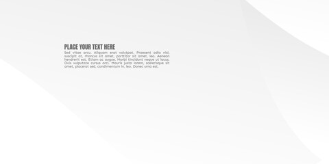 Wall Mural - clean, modern abstract background with subtle grey geometric shapes and ample copy space, perfect fo