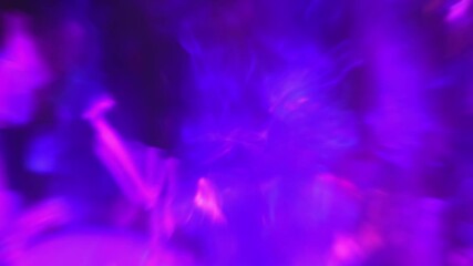 Wall Mural - A soft, romantic background with pink and purple neon light, dreamy bokeh, and a delicate luminous glow