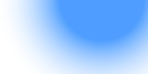 Canvas Print - abstract aesthetic element of a blurred blue gradient