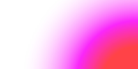 Wall Mural - Abstract aesthetic element of glowing pink and red gradient