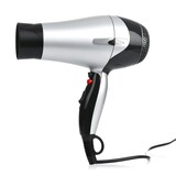 Silver Hair Dryer Studio Shot, White Background