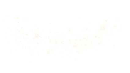 Wall Mural - light effect with many glitter particles with transparency. starry cloud with shining dust