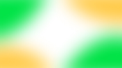 Wall Mural - Abstract green and yellow glowing gradient element