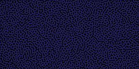 Turing reaction diffusion monochrome seamless pattern with chaotic motion . Natural seamless line pattern. Reaction-diffusion or truing pattern formation. abstract truing organic
