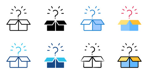 3d view icon set multiple style collection 
