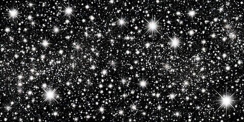 Wall Mural - Abstract Stars Pattern Background