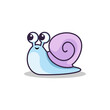 © MadeDirgaPepe - cute cartoon snail vector illustration isolated