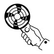 © Vectors Market - A drawing style icon denoting a portable fan