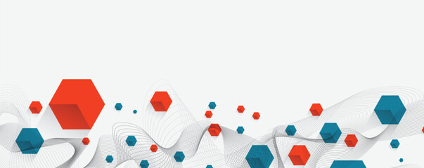 Wall Mural - abstract modern circuit technology and science concept background