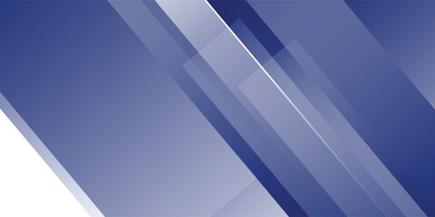 Wall Mural - abstract flowing blue and gray lines create a dynamic wave banner background for modern design vecto