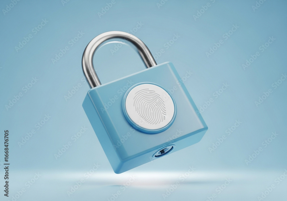 Secure Racking Key Code Access Secure digital access and data protection concept with an unlocked ...
