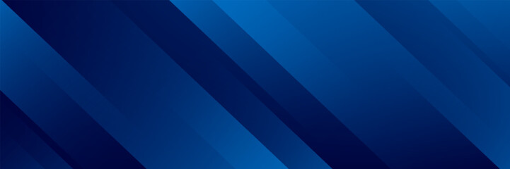 Wall Mural - Blue abstract geometric background. Suit for business, institution, conference, party, Vector illustration