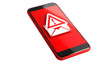 © Abdul - Red Smartphone Warning Email Alert