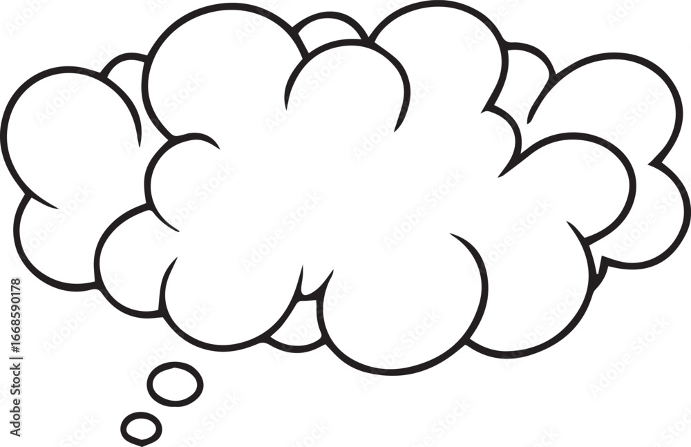  Hand Drawn Comic Speech Bubble – Vector Doodle Style Talk, Thought & Chat Balloons	