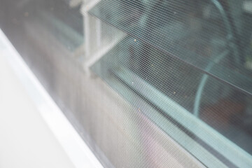 mosquito net wire screen on house window protection against insect