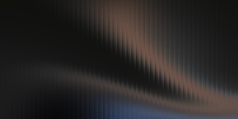 Wall Mural - a dark, abstract background with vertical lines and a subtle, wavy gradient of brown and blue hues