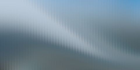 Wall Mural - A textured blue and gray background with vertical ribbed patterns and a soft diagonal light reflection
