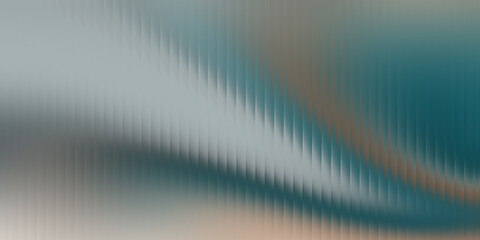 Wall Mural - a soft, abstract background with vertical lines creating a textured, wavy effect in shades of teal, 
