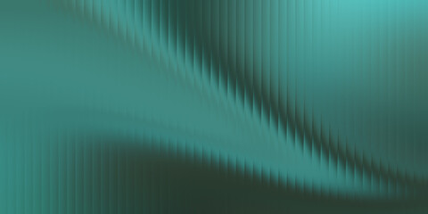 Wall Mural - a flowing wave of textured teal fabric creates a mesmerizing abstract background with subtle gradien