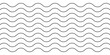 © Top - Wave line set. Vector water waves. Wave ornament pattern. Set of wavy zigzag lines. Wave thin line background.