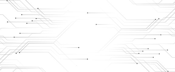 Wall Mural - vector abstract digital technology with line digital technological for web banner background