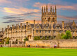 Magdalen college tower in Oxford, UK