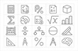 © GraphIQVerse - Collection of hand drawn mathematical and scientific icons
