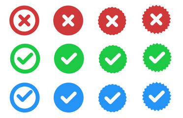 tick icon vector . check mark icon vector button icon vector 