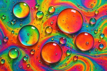 Wall Mural - A Symphony of Hues and Patterns