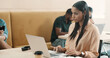 © peopleimages.com - Woman, laptop and remote work in cafe for creative writing, journalism or proofreading article for agency. Email, feedback or review of information with freelancer for online publication in cafeteria