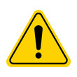 © M-Style - 注意マークのアイコンイラスト：黄色002
