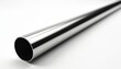 © Maryna - Highly polished metal tube with smooth reflective surface. Industrial material, likely steel aluminum alloy, features bright shiny finish suitable for engineering, manufacturing, construction