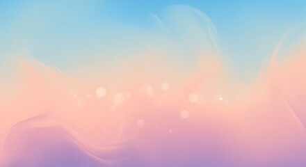 Gentle abstract background featuring soft pastel color transitions and bokeh.