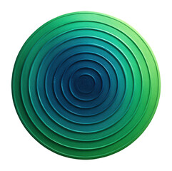 Wall Mural - circle with concentric rings pattern