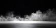 © Kdhtdg - A simple fog effect on a black background, with no text or other elements. The fog is white and has an extremely thin texture